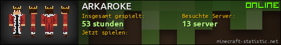 Benutzerleisten 560x90 für ARKAROKE