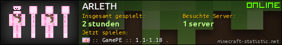 Benutzerleisten 560x90 für ARLETH