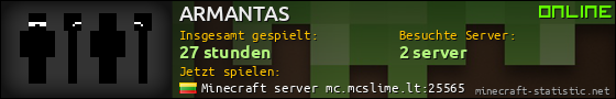 Benutzerleisten 560x90 für ARMANTAS
