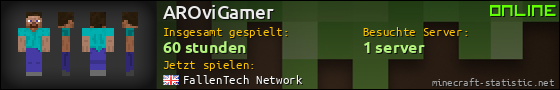 Benutzerleisten 560x90 für AROviGamer