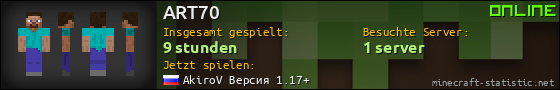 Benutzerleisten 560x90 für ART70