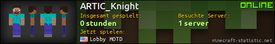 Benutzerleisten 560x90 für ARTIC_Knight