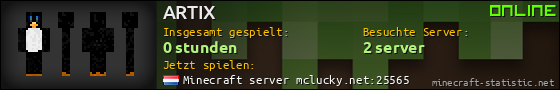 Benutzerleisten 560x90 für ARTIX