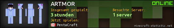 Benutzerleisten 560x90 für ARTMOR