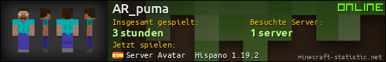 Benutzerleisten 560x90 für AR_puma