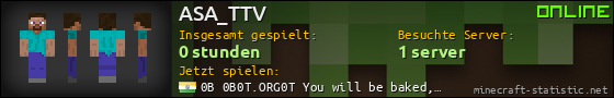 Benutzerleisten 560x90 für ASA_TTV
