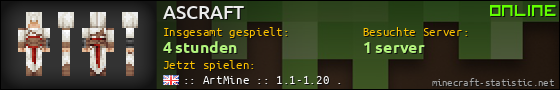 Benutzerleisten 560x90 für ASCRAFT