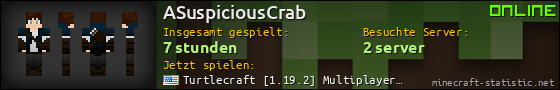 Benutzerleisten 560x90 für ASuspiciousCrab