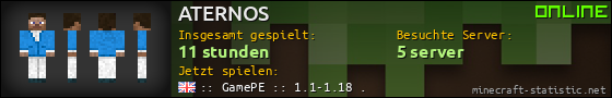 Benutzerleisten 560x90 für ATERNOS