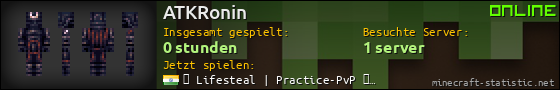 Benutzerleisten 560x90 für ATKRonin