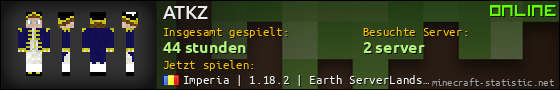 Benutzerleisten 560x90 für ATKZ