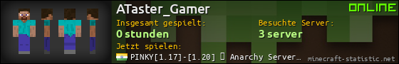 Benutzerleisten 560x90 für ATaster_Gamer