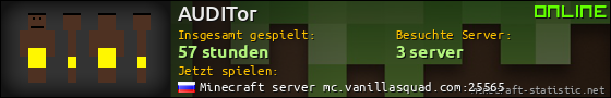 Benutzerleisten 560x90 für AUDITor