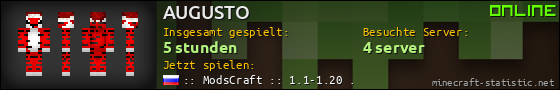 Benutzerleisten 560x90 für AUGUSTO