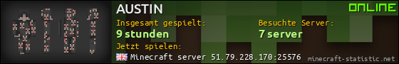 Benutzerleisten 560x90 für AUSTIN