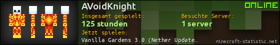 Benutzerleisten 560x90 für AVoidKnight