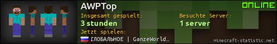 Benutzerleisten 560x90 für AWPTop