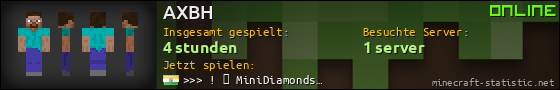 Benutzerleisten 560x90 für AXBH