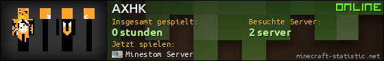 Benutzerleisten 560x90 für AXHK
