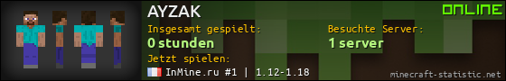 Benutzerleisten 560x90 für AYZAK