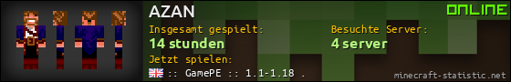 Benutzerleisten 560x90 für AZAN