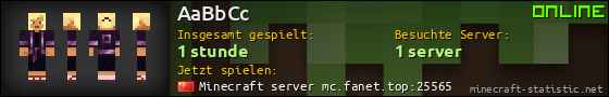 Benutzerleisten 560x90 für AaBbCc