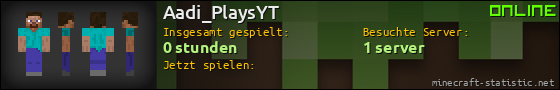 Benutzerleisten 560x90 für Aadi_PlaysYT