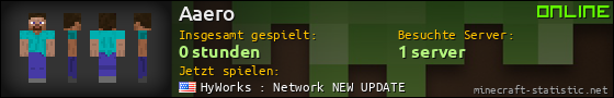 Benutzerleisten 560x90 für Aaero