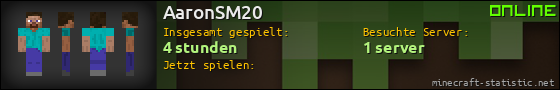 Benutzerleisten 560x90 für AaronSM20