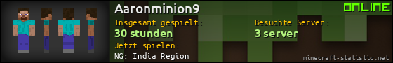 Benutzerleisten 560x90 für Aaronminion9