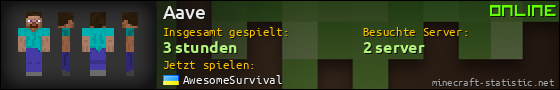 Benutzerleisten 560x90 für Aave