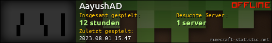 Benutzerleisten 560x90 für AayushAD