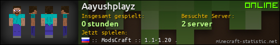 Benutzerleisten 560x90 für Aayushplayz