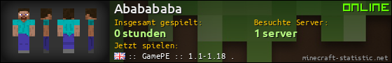 Benutzerleisten 560x90 für Ababababa