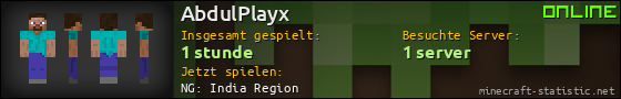 Benutzerleisten 560x90 für AbdulPlayx