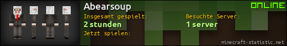 Benutzerleisten 560x90 für Abearsoup