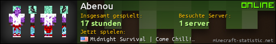 Benutzerleisten 560x90 für Abenou