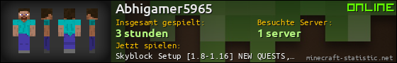 Benutzerleisten 560x90 für Abhigamer5965