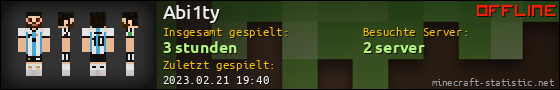 Benutzerleisten 560x90 für Abi1ty