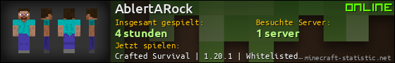 Benutzerleisten 560x90 für AblertARock