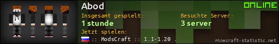 Benutzerleisten 560x90 für Abod