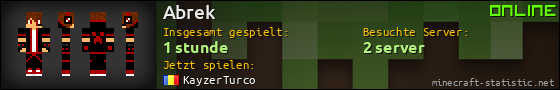 Benutzerleisten 560x90 für Abrek