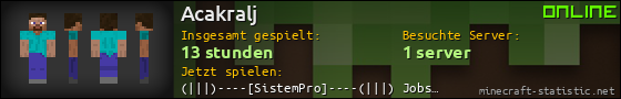 Benutzerleisten 560x90 für Acakralj