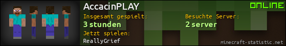 Benutzerleisten 560x90 für AccacinPLAY