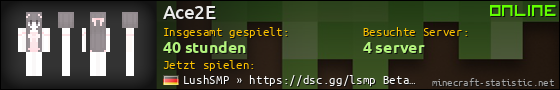 Benutzerleisten 560x90 für Ace2E