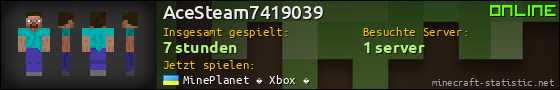 Benutzerleisten 560x90 für AceSteam7419039