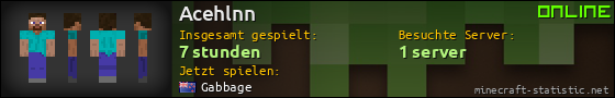 Benutzerleisten 560x90 für Acehlnn