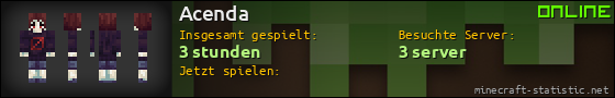 Benutzerleisten 560x90 für Acenda