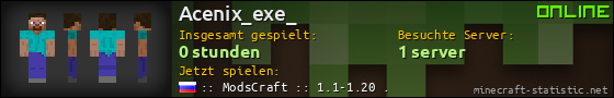 Benutzerleisten 560x90 für Acenix_exe_