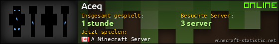 Benutzerleisten 560x90 für Aceq